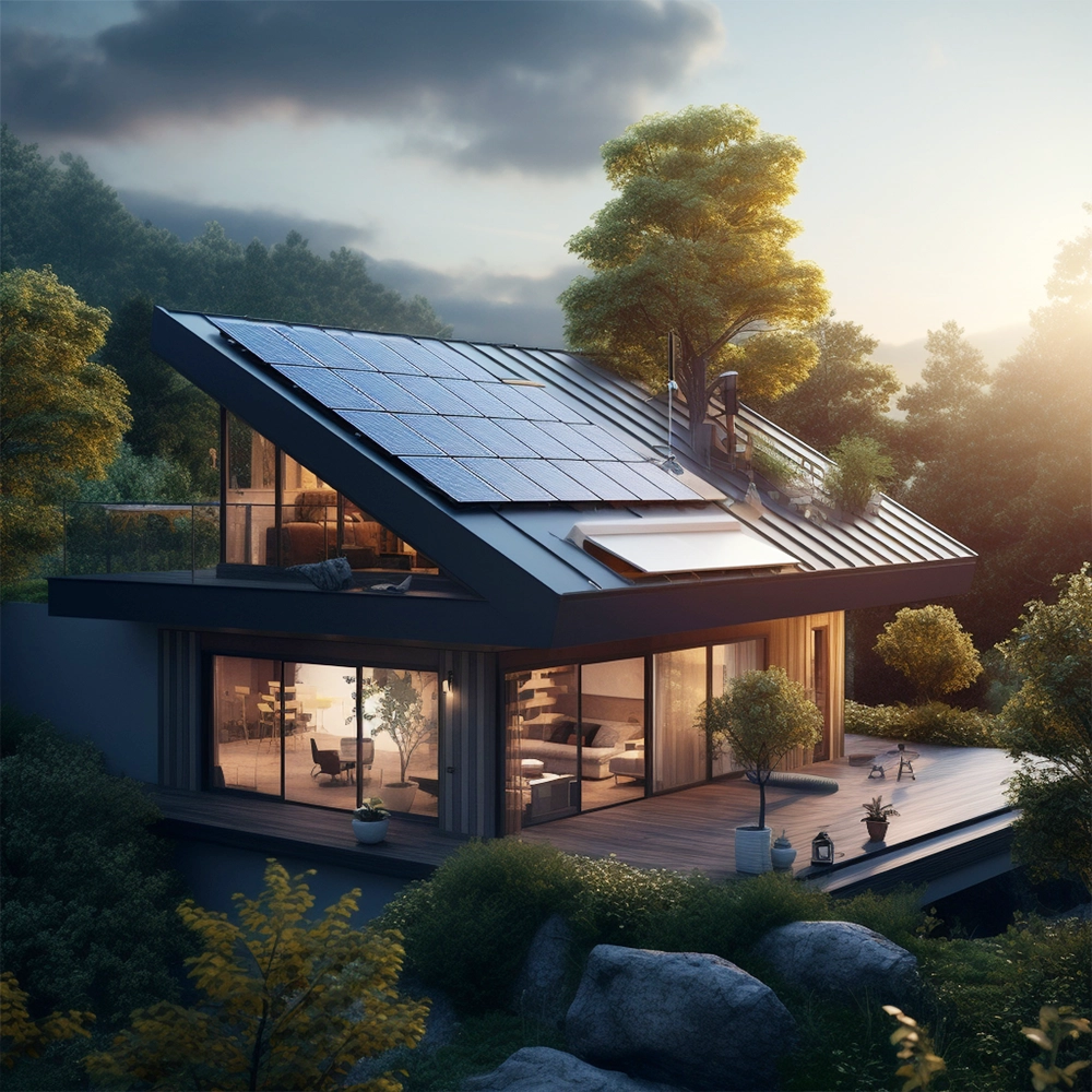 Solar house